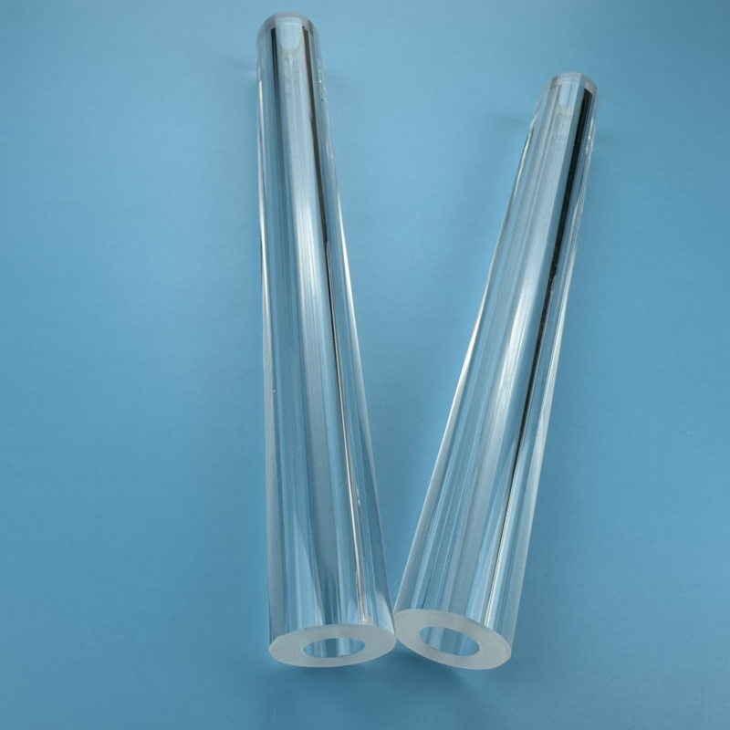 Custom high quality Pyrex oil burner tubes Quartz tubes in various sizes