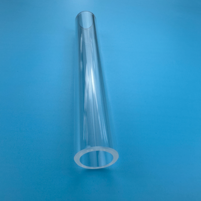 Custom heat-resistant tube cylinder silica gel glass quartz tube in various sizes