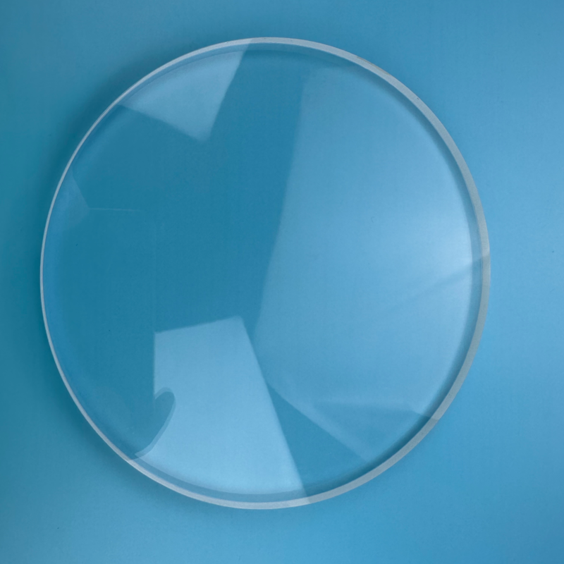 Custom large diameter transparent quartz plate quartz window JGS1 fused quartz optical glass window plate