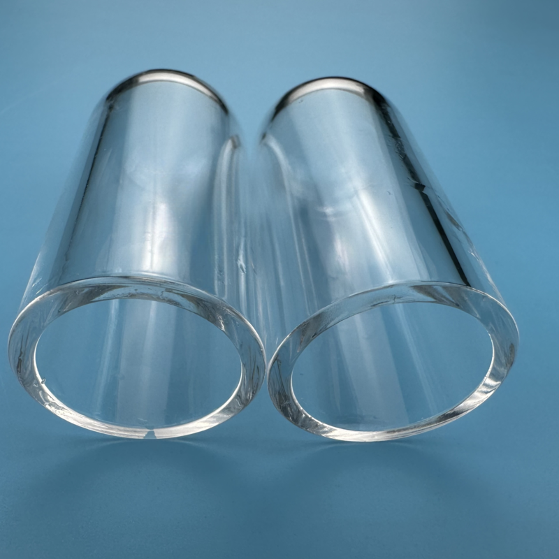 Custom heat-resistant tube cylinder silica gel glass quartz tube in various sizes