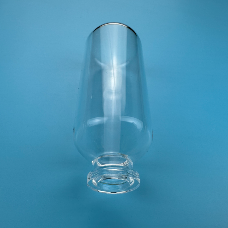 Custom high temperature resistant high-quality quartz glass reagent bottles, sample bottles of various shapes