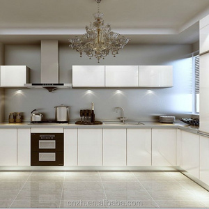 Top quality China made white aluminium kitchen cabinet for kitchen furniture