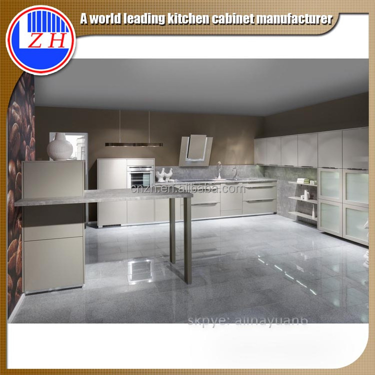 China made modern kitchen cabinet with blum drawer slider