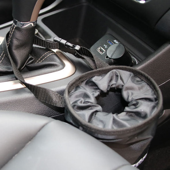 Reusable Washable Car Back Seat Organizer Hanging Umbrella Holder Garbage Bag Trash Can Trash Bin Bag For Car