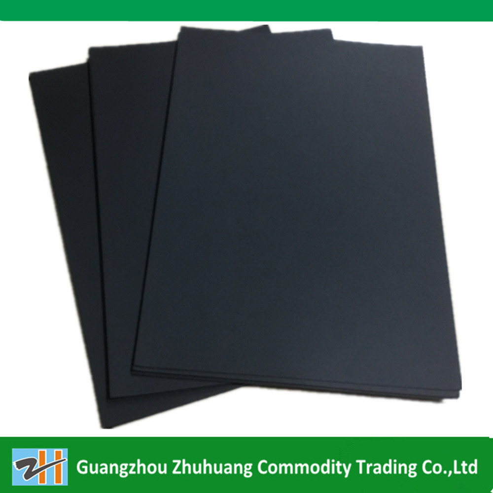 170G black kraft liner paper coated black paper mill