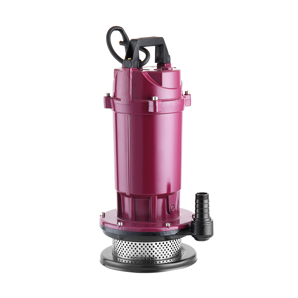 Agricultural farm irrigation water suction submersible pumping machine