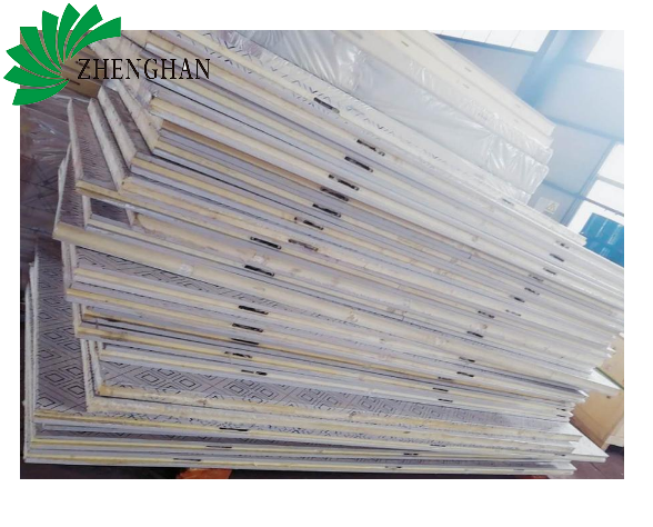 75mm100mm 150mm thermal insulation pu sandwich panel for walk in cooler polyurethane panels