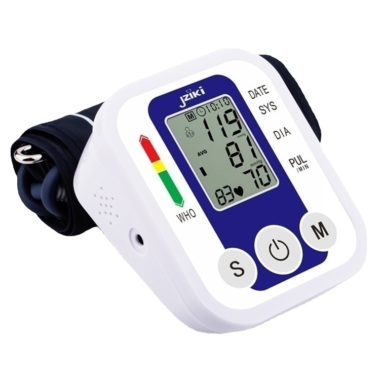 Jziki Blood Pressure Monitor Arm Cuff Connector for Arm Sphygmomanometer with Classic Friendly Interactive Design