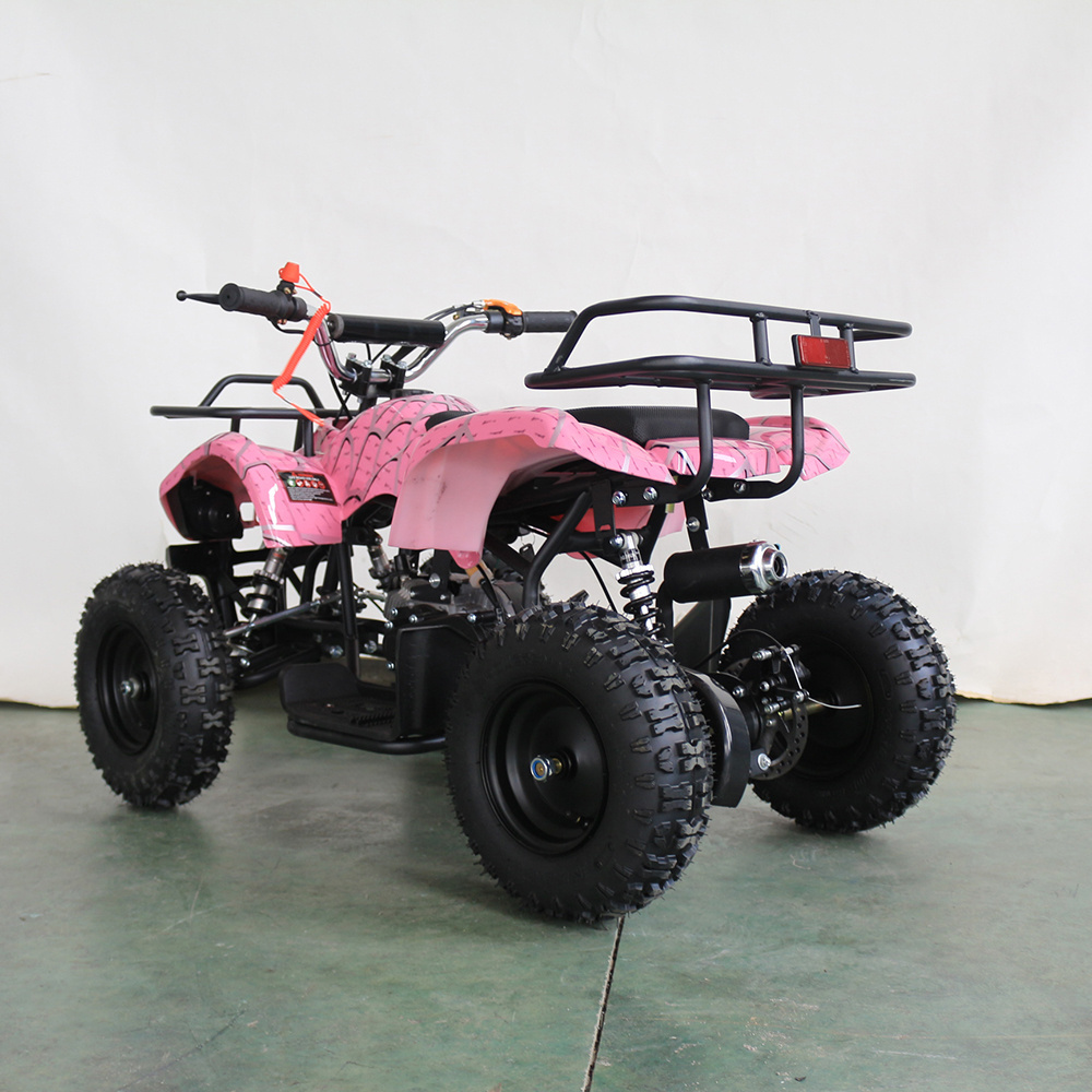 High precision pink quad bike cheap mini 49cc atv for kids