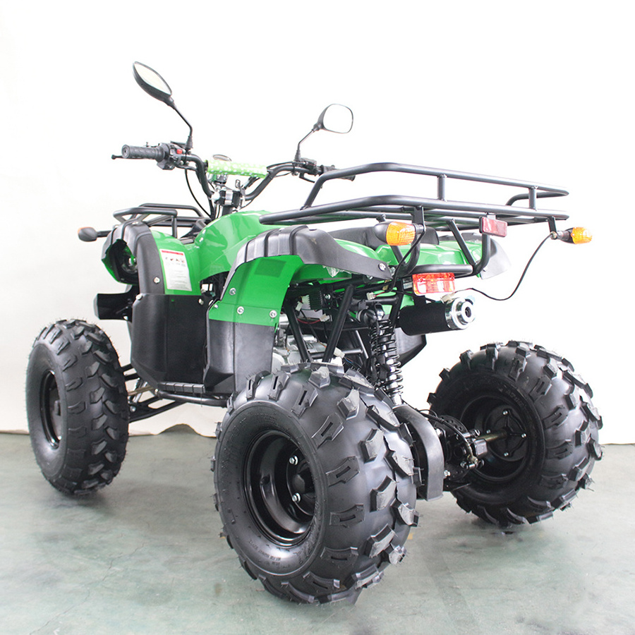 Good quality atvs 4 wheeler 110cc sport quad bike yellow 110cc atv for adults