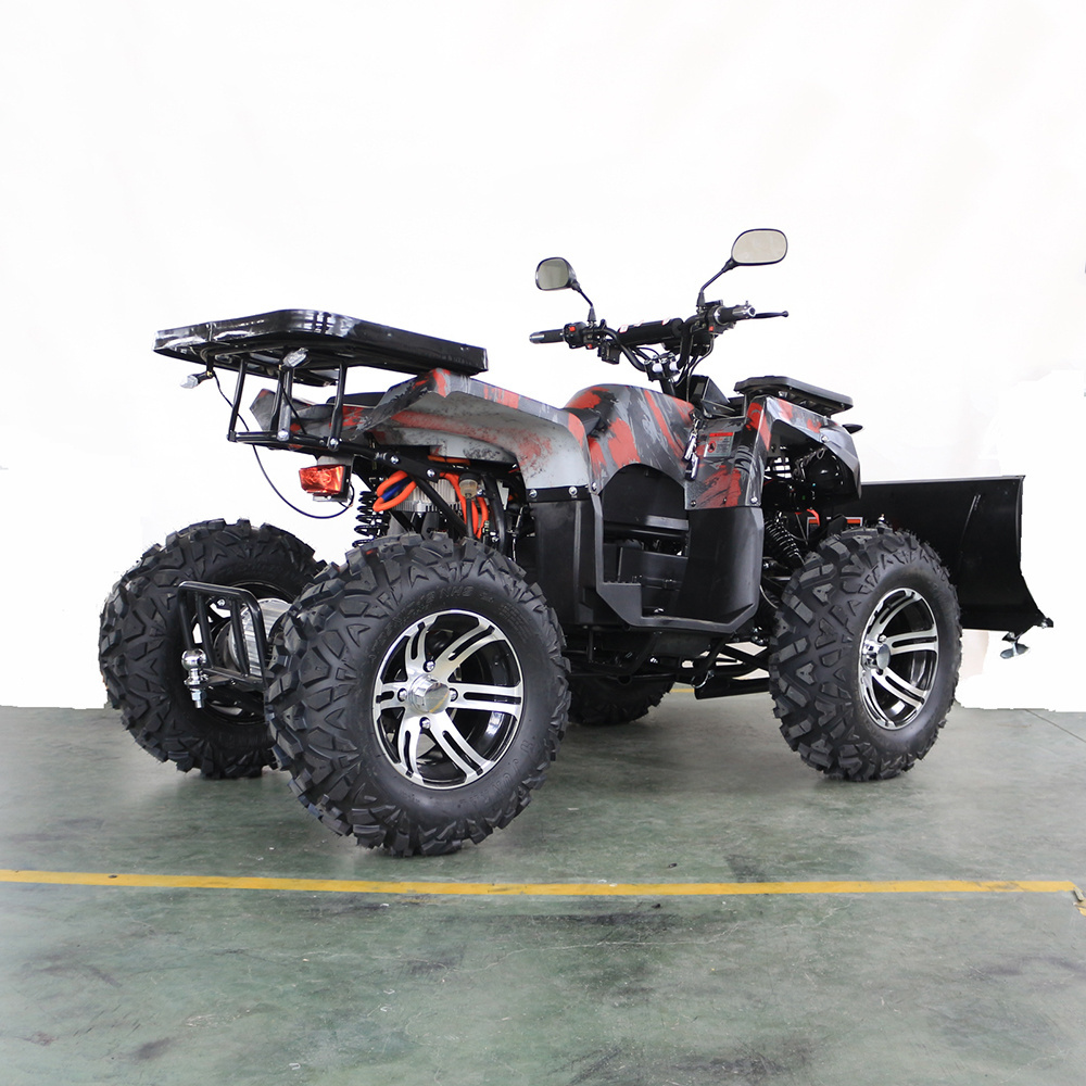 High Cost Performance motor big electric atv 4x4 electric atvs for adults with Snow plow