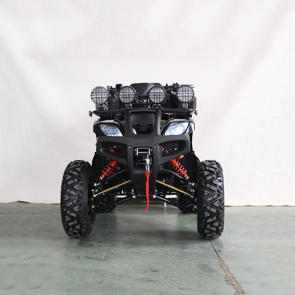 Multifunctional adult sport electric atv 4x4 cheap quad bike with Trailer bar