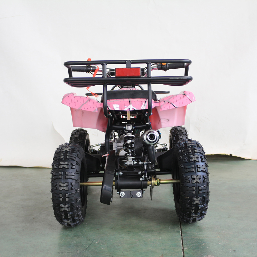 High precision pink quad bike cheap mini 49cc atv for kids