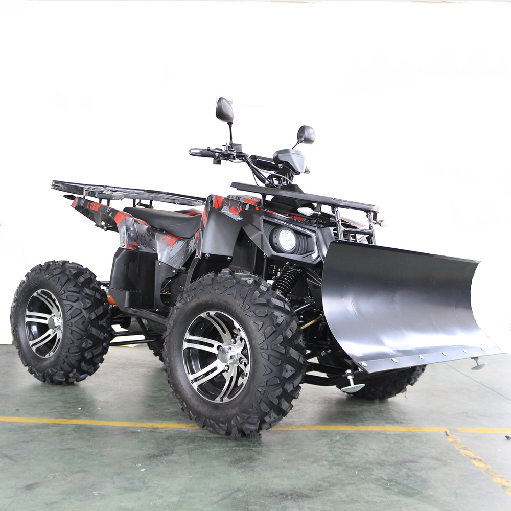 High Cost Performance motor big electric atv 4x4 electric atvs for adults with Snow plow