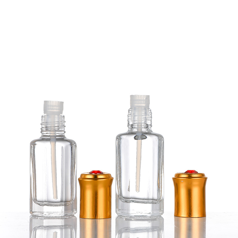 3ml 6ml 9ml 12ml Octagonal Glass Roller Bottle Mini Perfume Bottle Essential Oil Bottle