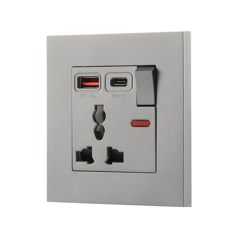 European Electrical Switch Socket European Standard Switch Socket Wall Socket Switch