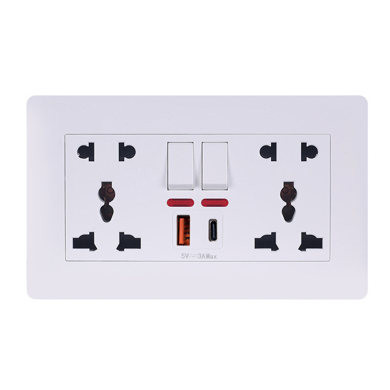 Wholesale new standard white light switch 250V electrical wall switch luxury wall switches