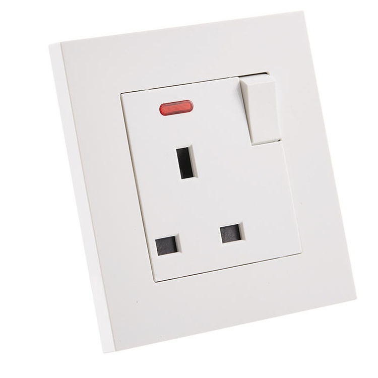 Manufacturer Provides Waterproof Button Switch Panel, 2-Way Kinetic Power Switch Socket