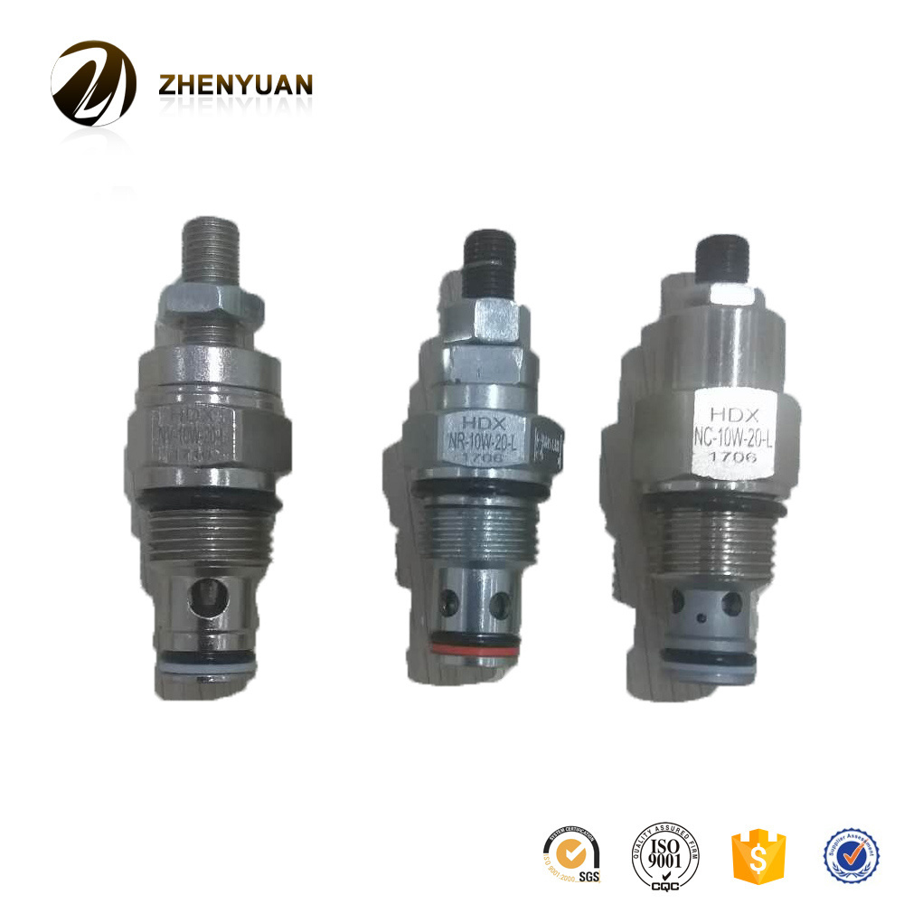 WINNER HDX NV NV-10W/16W/12W/08W-20-L/B NV-12W 126 I/min rated flow rated pressure threaded cartridge control valve