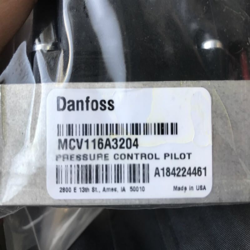 Dan-foss MCV Series MCV116A3203 Pressure Control Pilot Hydraulic Valve For Dan-foss sundstrand Pump