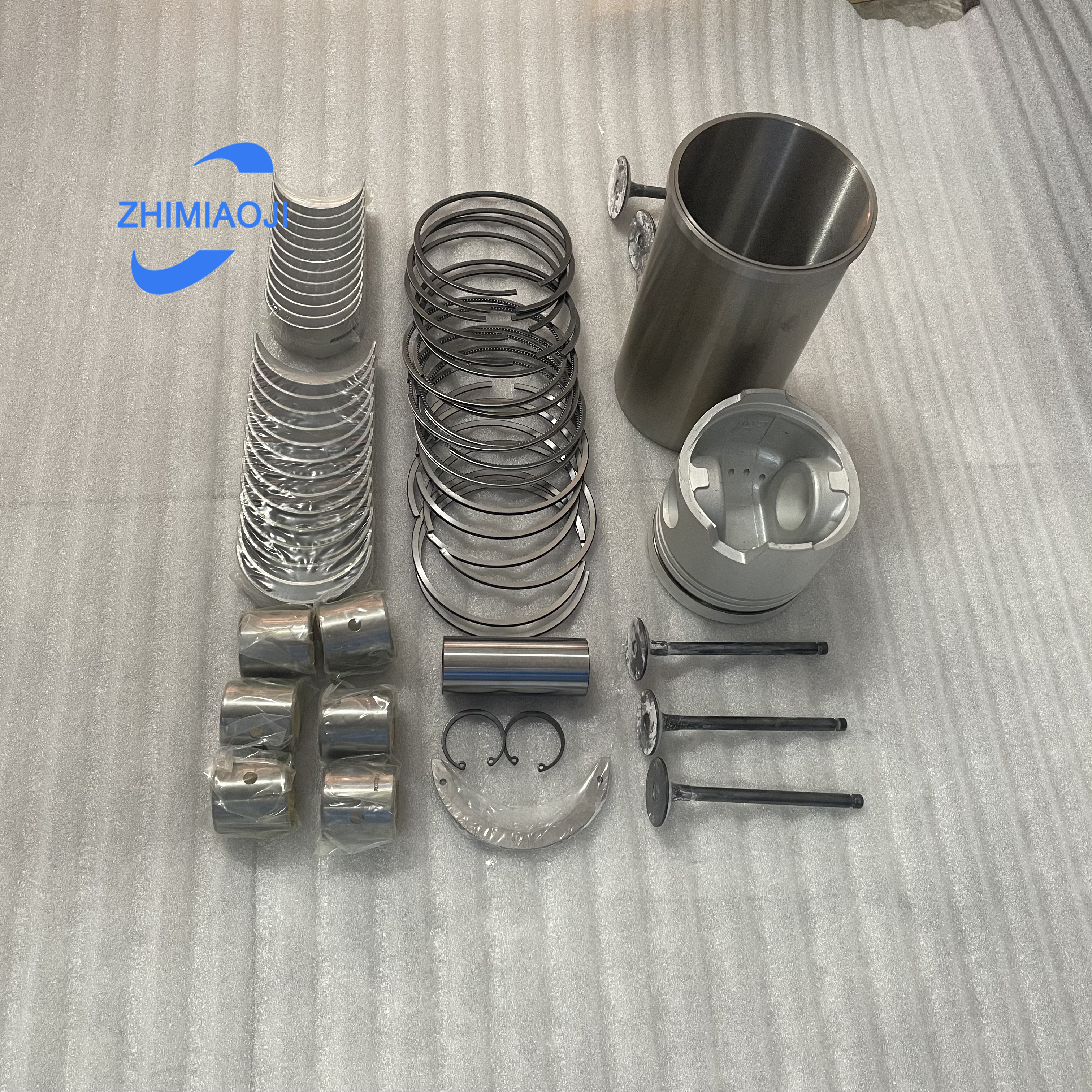 CSJHPSS cylinder liner piston valve 6D16   Engine spare parts  for volvo excavators engines