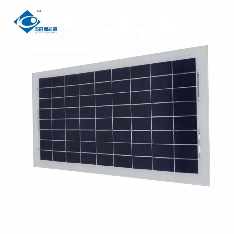 15W Glass Photovoltaic Solar Panels ZW-15W-18V Europe Popular Foldable Solar Charger 18V Small Solar Panels