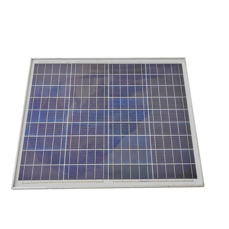 18V Glass Laminated Solar Panel ZW-50W-18V Mini Portable Solar Panel Charger 50W Lightweight Silicon Solar Panel Charger