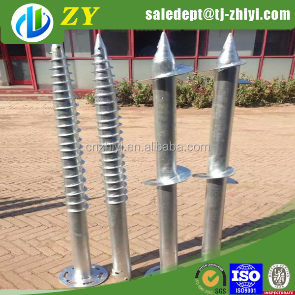 Post anchor screw anchor fence spike / concrete screw anchor