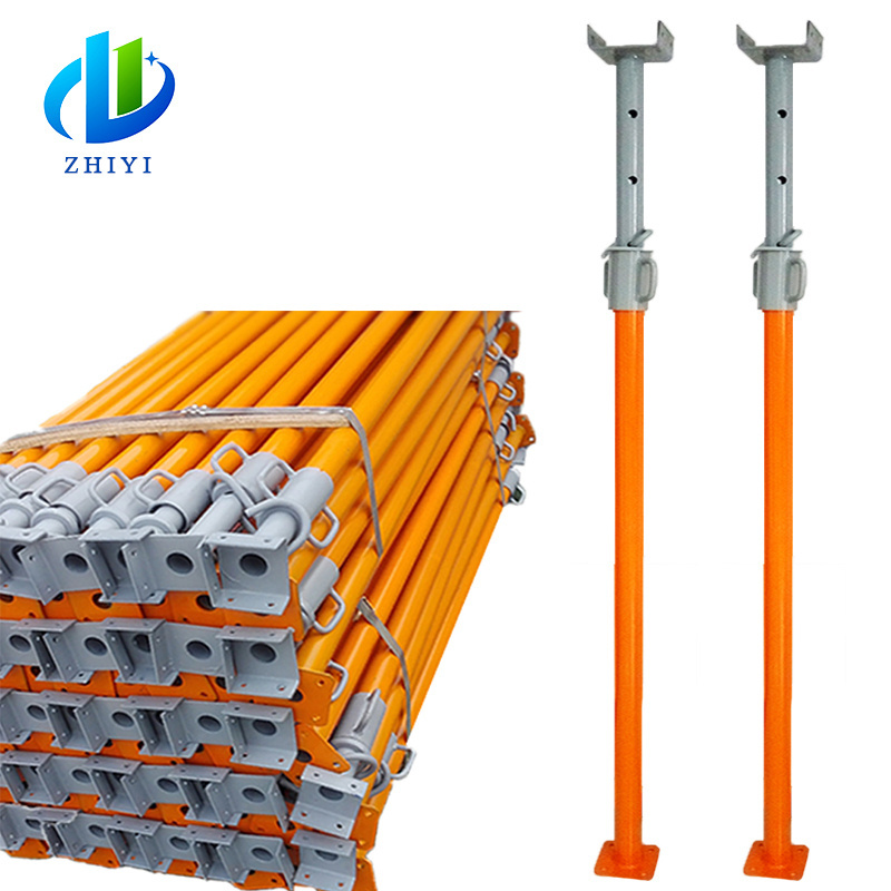 painted scaffolding metal props formwork 48/60mm medium 5m adjustable steel prop for construction turkey