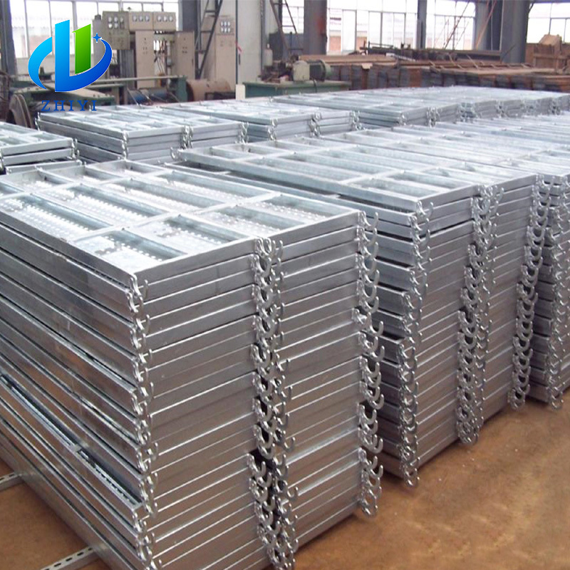 galvanized steel planks steel walkway planks staffolding steel planks