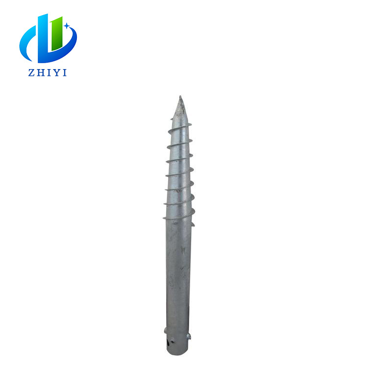 Post anchor screw anchor fence spike / concrete screw anchor