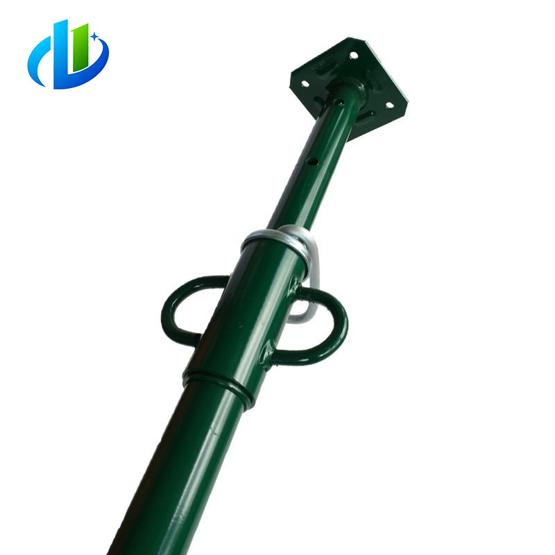 construction adjustable steel props used sleeve-nut telescopic metal strut etais metallique for building