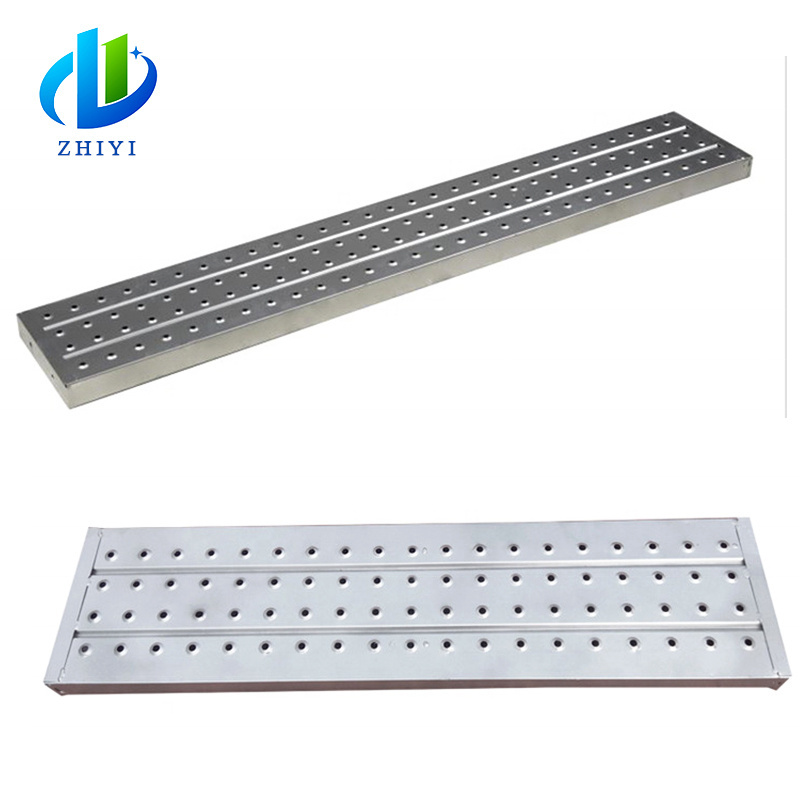 galvanized steel planks steel walkway planks staffolding steel planks