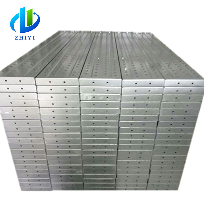 steel scaffold planks scaffolding catwalk steel plank pierced steel plank for sale