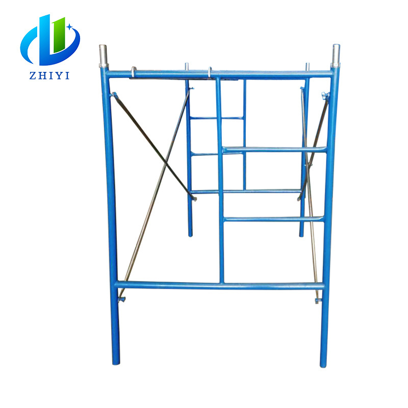 oem new 2022 c walk through mason scaffolding frames blue 3 wide scaffold pieces construction imported from europe in guangdong