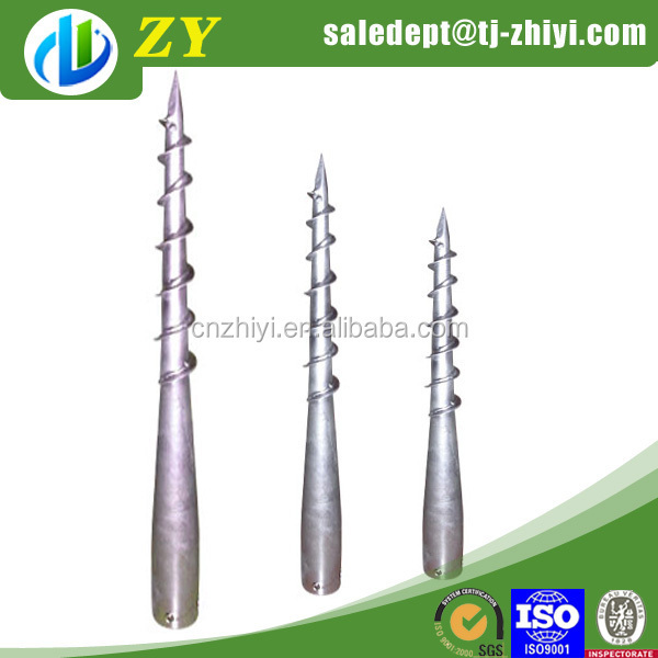 Post anchor screw anchor fence spike / concrete screw anchor