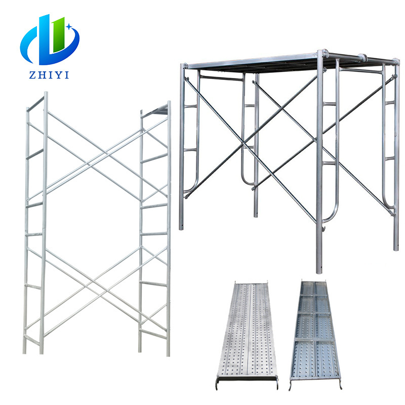 construction scaffolding framework systems material construction  catwalk boards frame scaffolding 5x5 brace frames for formwork