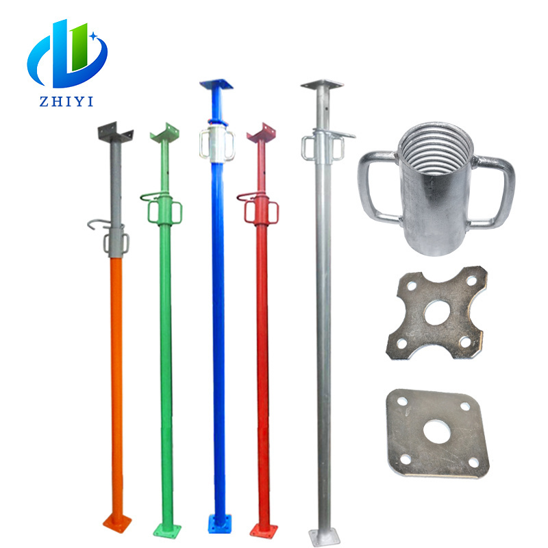 5.5m 5,50 m scaffolding props building material slab support formwork acrow  prop concrete tripod jack nut g pin