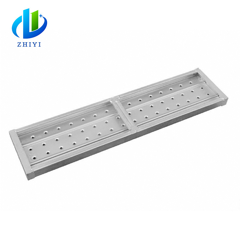 Good quantity aluminum metal scaffold plank hooks catwalk plank with hooks catwalk for scaffolding