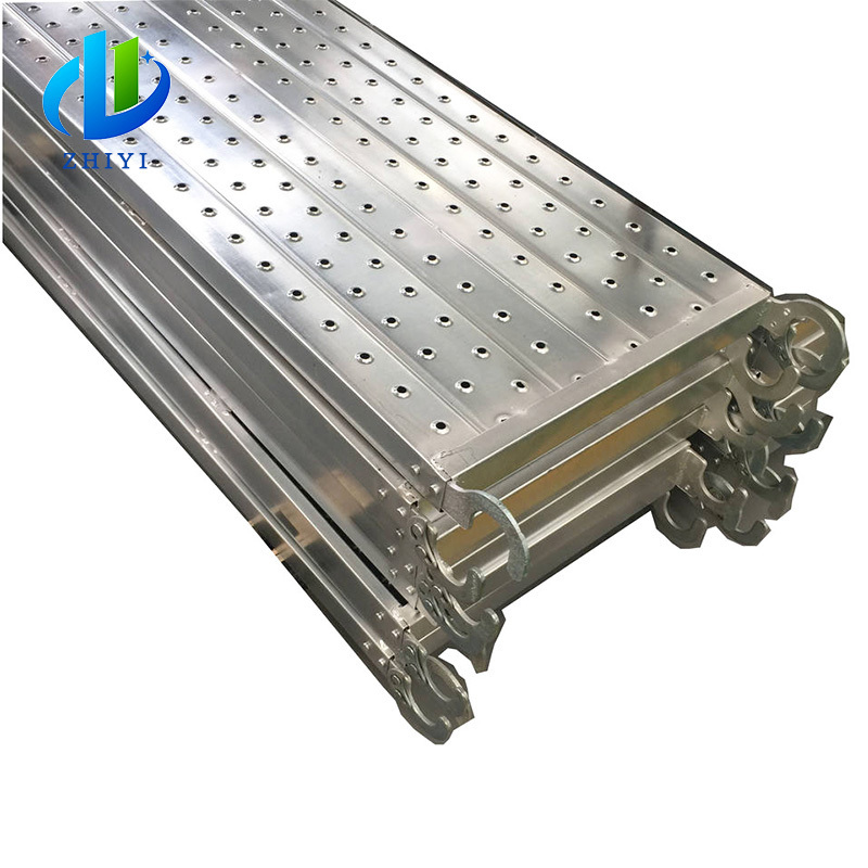 steel scaffold planks scaffolding catwalk steel plank pierced steel plank for sale