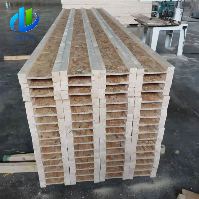 Pine LVL OSB Timber I Joist Structural Laminated Veneer Lumber LVL I Joist Plywood For Building Beams