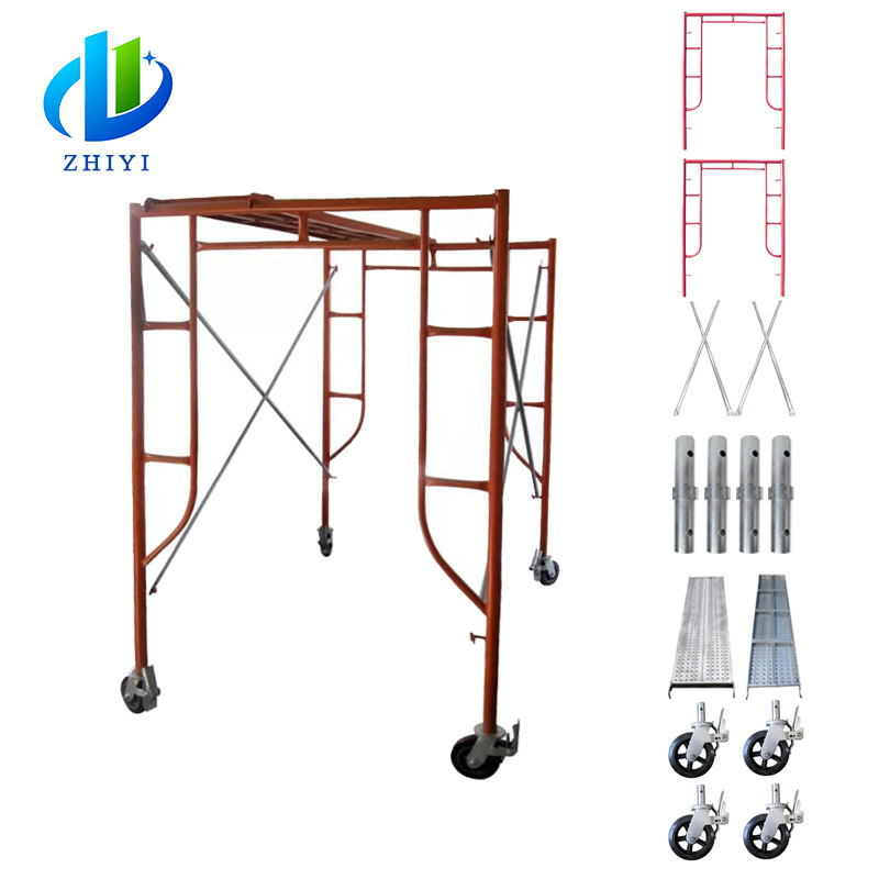 construct galvanized scaffold set system cheap craigslist used steel building scaffolding rolling for sale andaime impalcatura