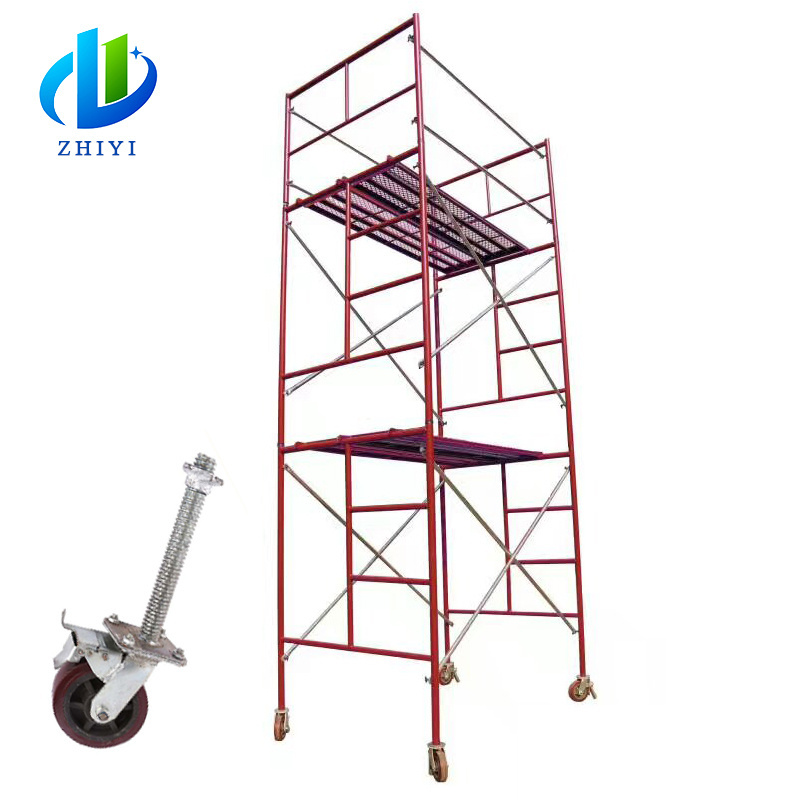 china tianjin cheap craigslist used scaffold h frame second hand step metal steel facade scaffolding system for sale in dubai