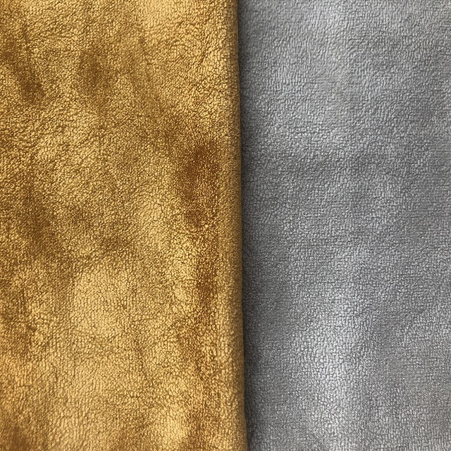 100% Polyester microfiber faux Suede Fabric for ready made curtain