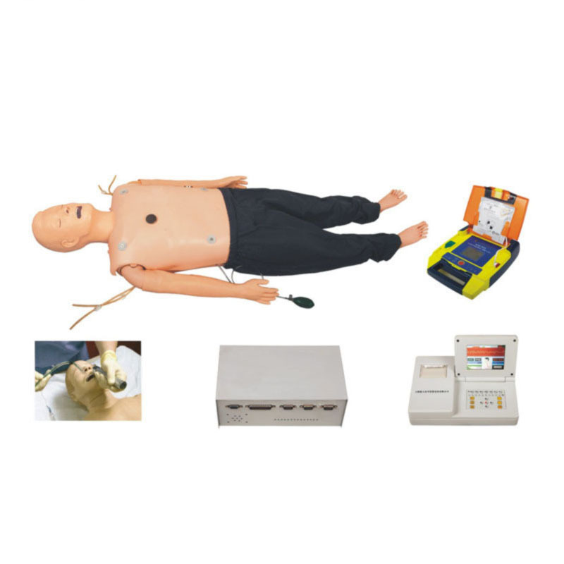 Advanced Cardiac Life Support ACLS Comprehensive Emergency Skills Training Manikin