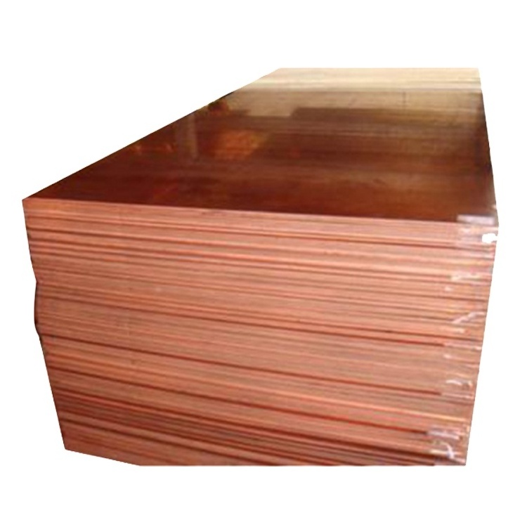 Discount Price  copper sheet metal stamping copper clad aluminum sheet copper sheets price