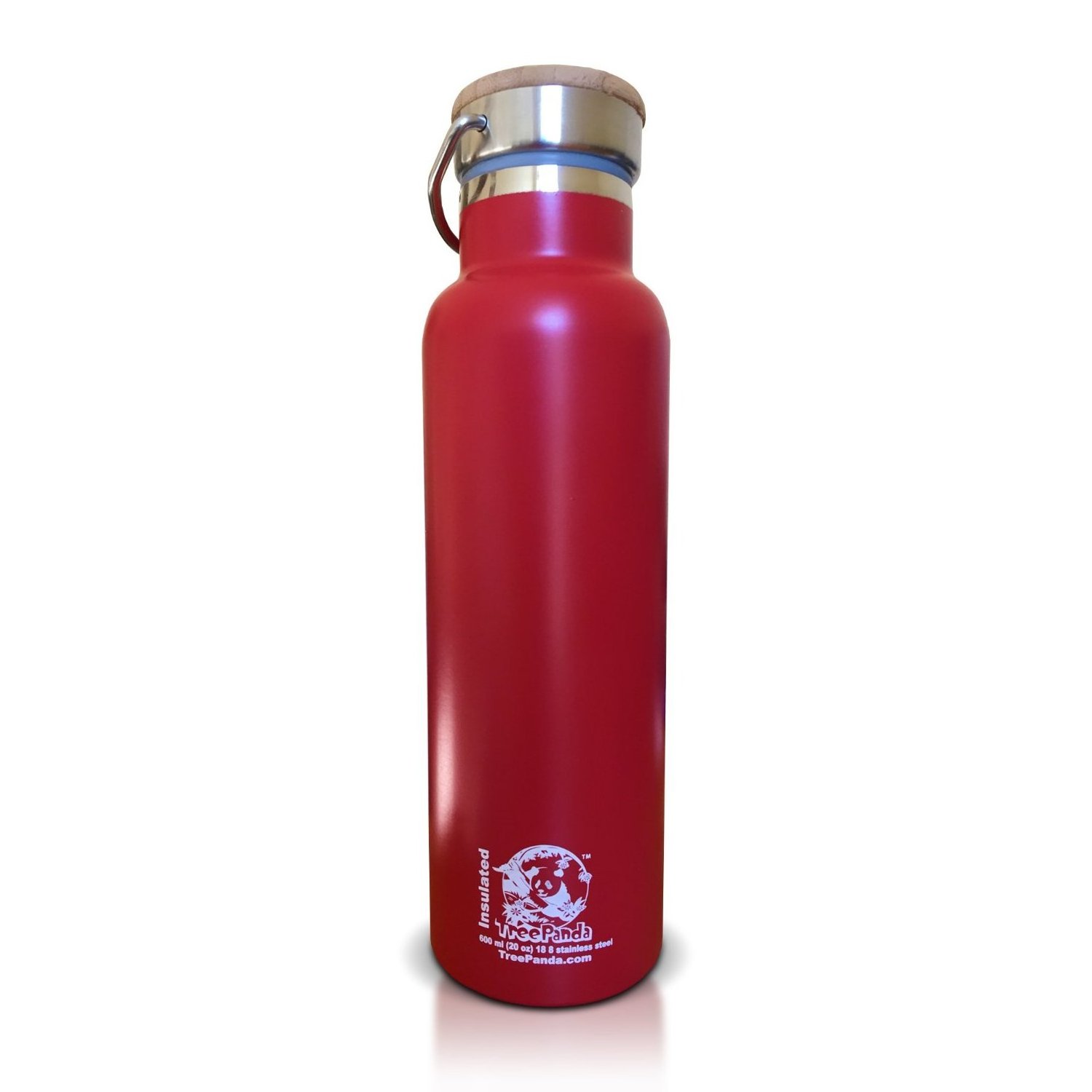 Hot sell 2020 stainless steel insulated sports water bottle personalized canteen with bamboo lid