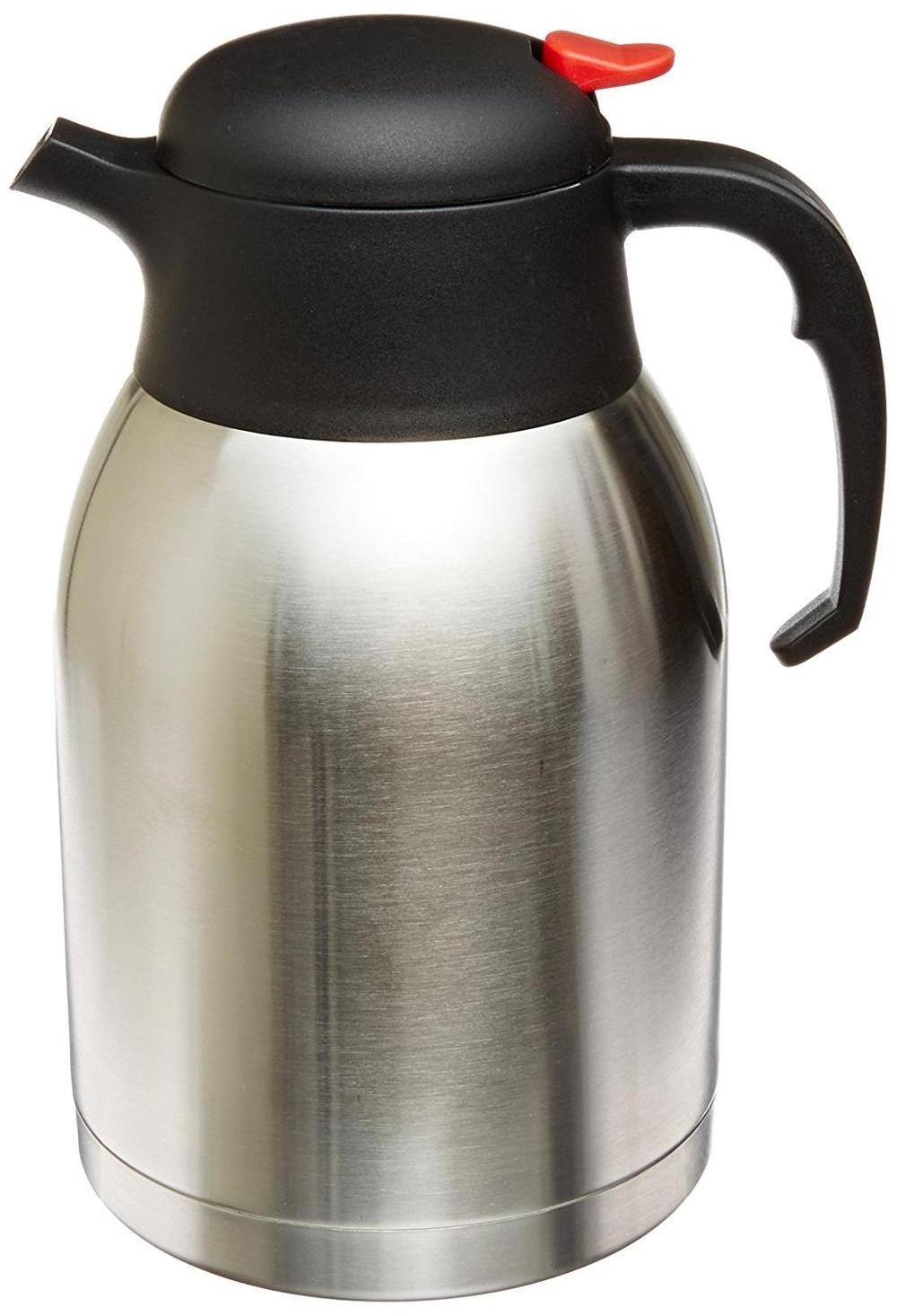 Double Wall Vacuum Insulated Carafe pot 2L Capacity Thermos pot Travel pot wholesale