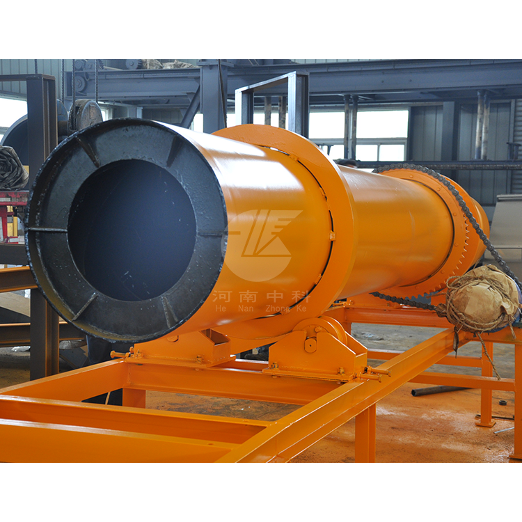 Polythene polyethylene steam tube petroleum coke pomace rotary drum dryer