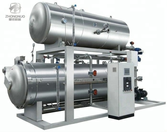 Cooking processed meat autoclave machine for meat and fish canning autoclaves